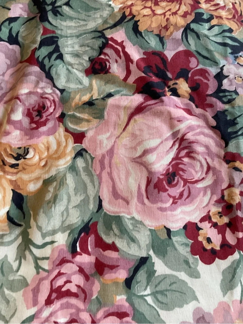 Vintage Ralph Lauren Allison KING Flat Sheet - NEW, USA